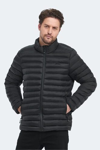 Slazenger - Slazenger HAYDEN IN Erkek Şişme Siyah Mont & Kaban