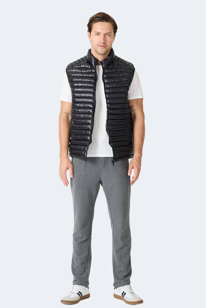 Slazenger HAZAR Erkek Şişme Siyah Yelek