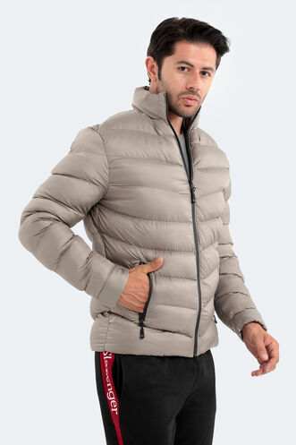 Slazenger HEAD Erkek Mont & Ceket Bej - Thumbnail