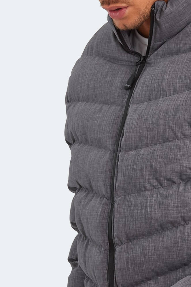 Slazenger HEAD NEW IN Erkek Şişme Koyu Gri Mont & Kaban