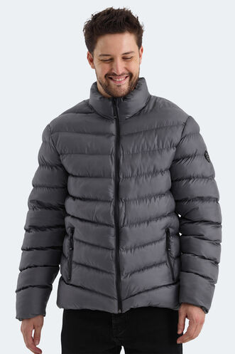 Slazenger HEAR Men's Jacket Dark Grey - Thumbnail