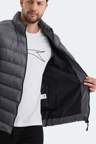 Slazenger HEAR Men's Jacket Dark Grey - Thumbnail