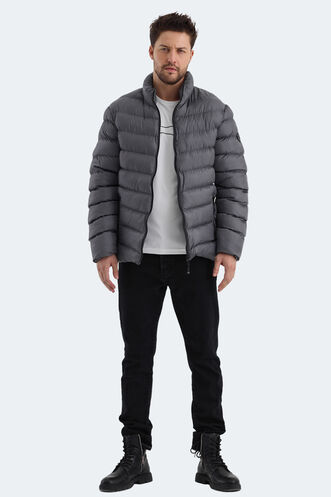 Slazenger HEAR Men's Jacket Dark Grey - Thumbnail