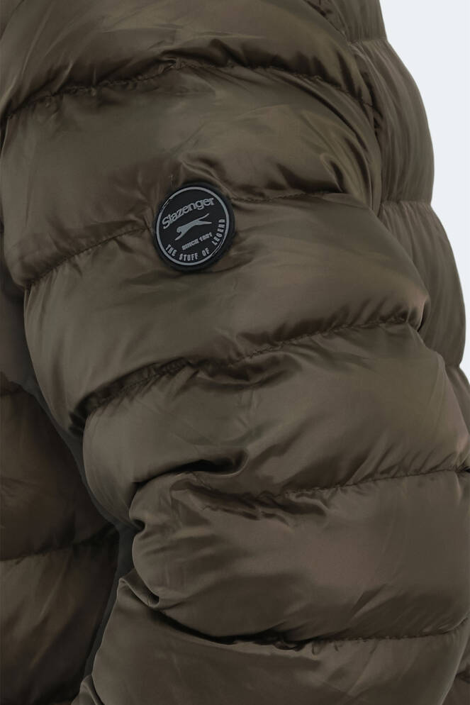Slazenger HEAR IN Erkek Şişme Haki Mont & Kaban