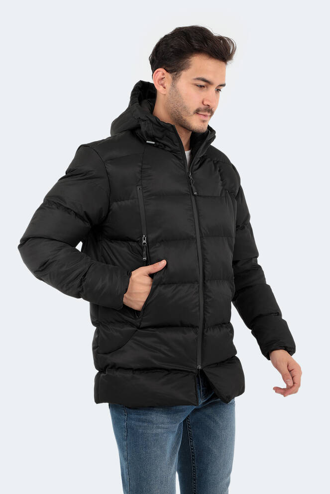 Slazenger HEATH Erkek Mont & Kaban Siyah