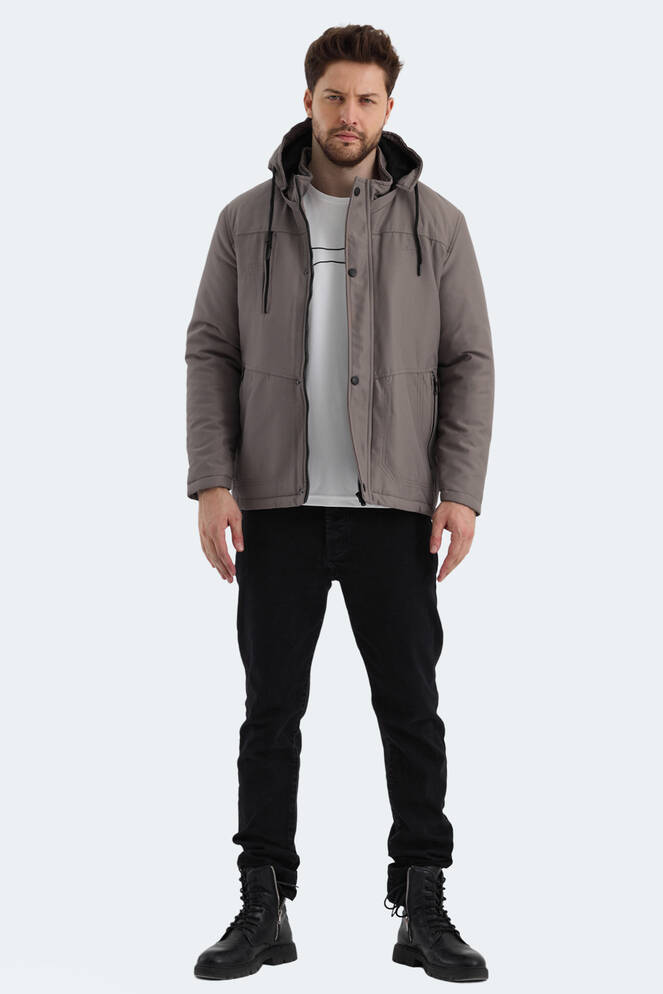 Slazenger HEAVEN Erkek Mont & Ceket Bej