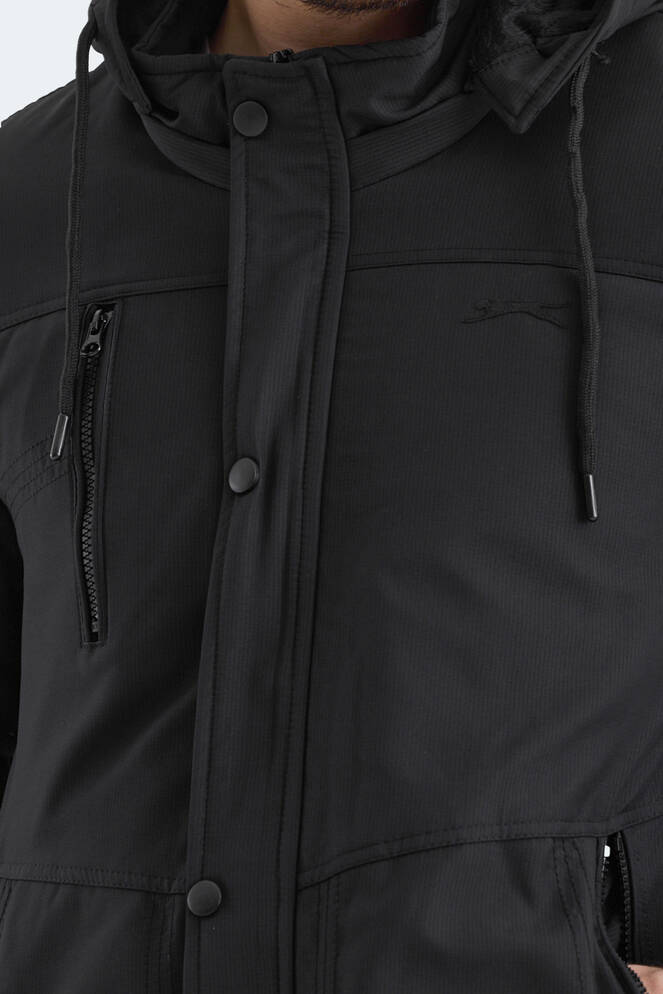 Slazenger HEAVEN Erkek Mont & Ceket Siyah