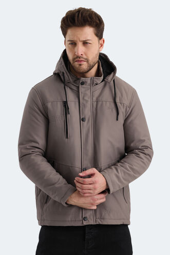 Slazenger HEAVEN Men's Coat & Jacket Beige - Thumbnail