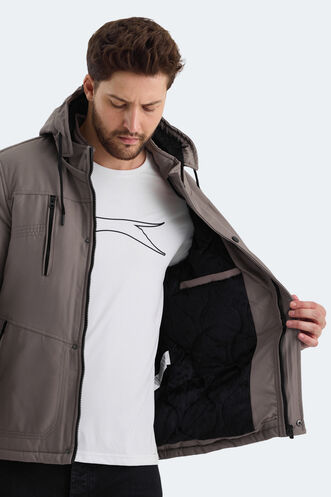 Slazenger HEAVEN Men's Coat & Jacket Beige - Thumbnail