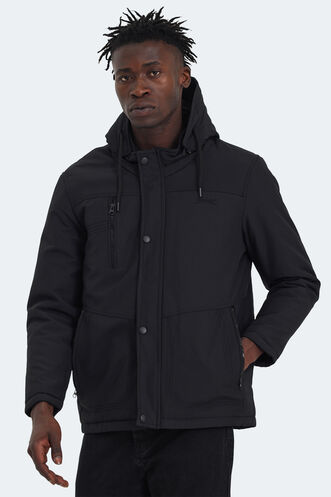 Slazenger HEAVEN Men's Coat & Jacket Black - Thumbnail