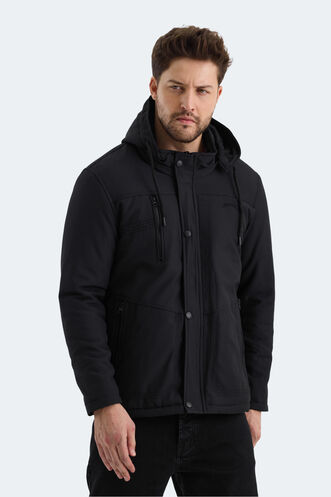 Slazenger HEAVEN Men's Coat & Jacket Black - Thumbnail