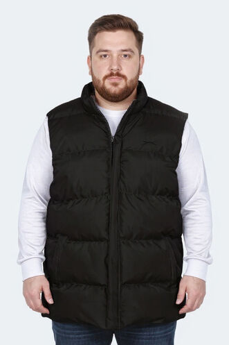 Slazenger - Slazenger HEIDA Plus Size Men's Vest Black