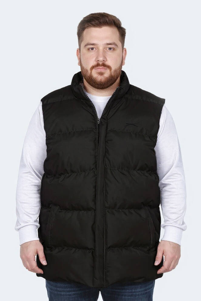Slazenger HEIDA Plus Size Men's Vest Black