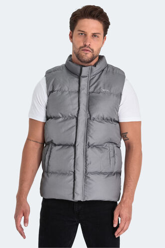 Slazenger - Slazenger HEIDA Men's Vest Dark Grey