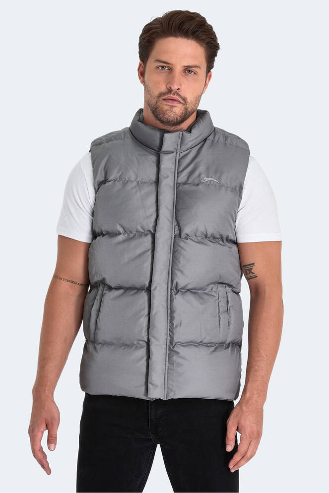 Slazenger HEIDA Men's Vest Dark Grey