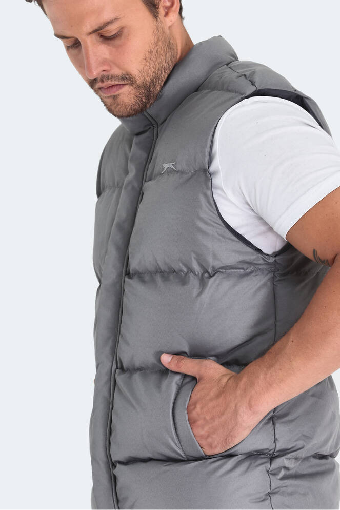 Slazenger HEIDA Men's Vest Dark Grey