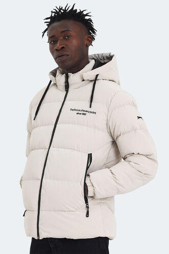 Slazenger HEINER Erkek Mont & Ceket Bej - Thumbnail