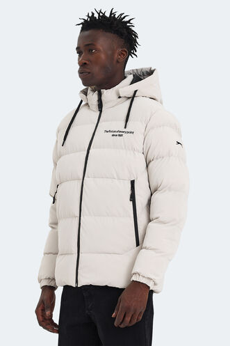 Slazenger HEINER Erkek Mont & Ceket Bej - Thumbnail