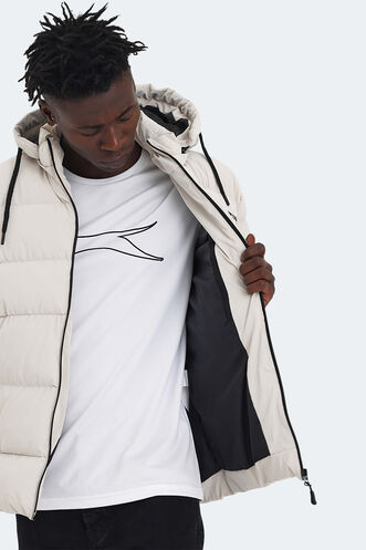 Slazenger HEINER Erkek Mont & Ceket Bej - Thumbnail