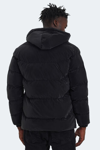 Slazenger HEINER Erkek Mont & Ceket Siyah - Thumbnail