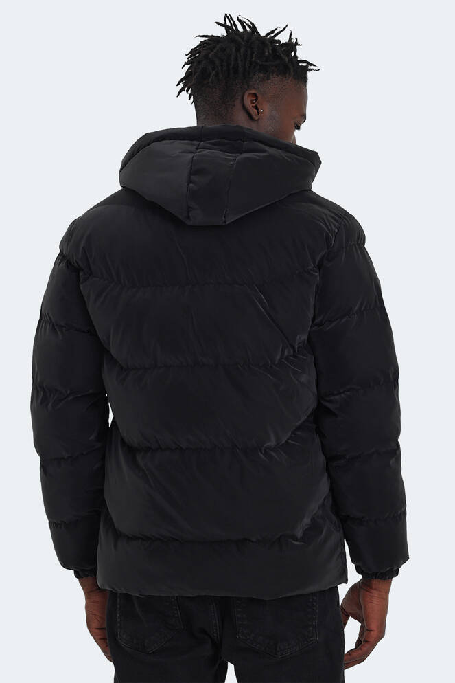 Slazenger HEINER Erkek Mont & Ceket Siyah