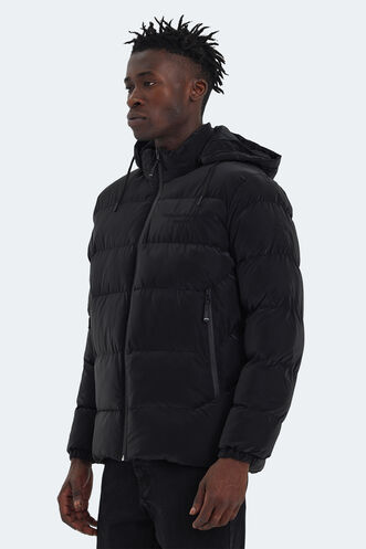 Slazenger HEINER Erkek Mont & Ceket Siyah - Thumbnail