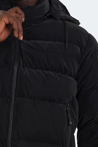 Slazenger HEINER Erkek Mont & Ceket Siyah - Thumbnail