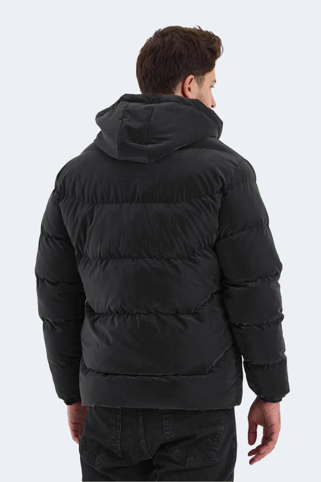 Slazenger HEINER Erkek Mont & Ceket Siyah