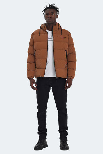 Slazenger HEINER Erkek Mont & Ceket Kahverengi - Thumbnail