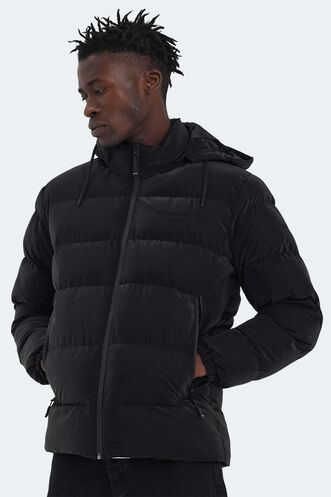 Slazenger - Slazenger HEINER Men's Coat & Jacket Black Slazenger - Slazenger HEINER Men's Coat & Jacket Black