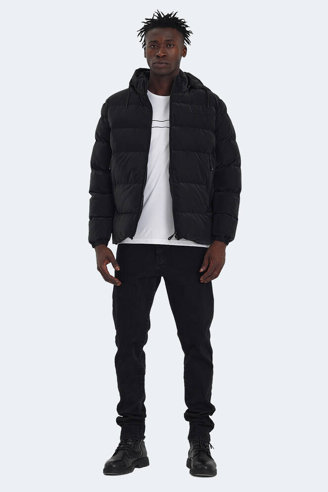 Slazenger HEINER Men's Coat & Jacket Black Slazenger HEINER Men's Coat & Jacket Black