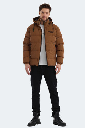 Slazenger HEINER Men's Coat & Jacket Tan - Thumbnail
