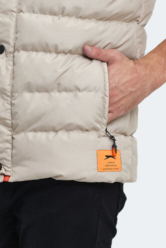 Slazenger HELEN Erkek Yelek Bej - Thumbnail