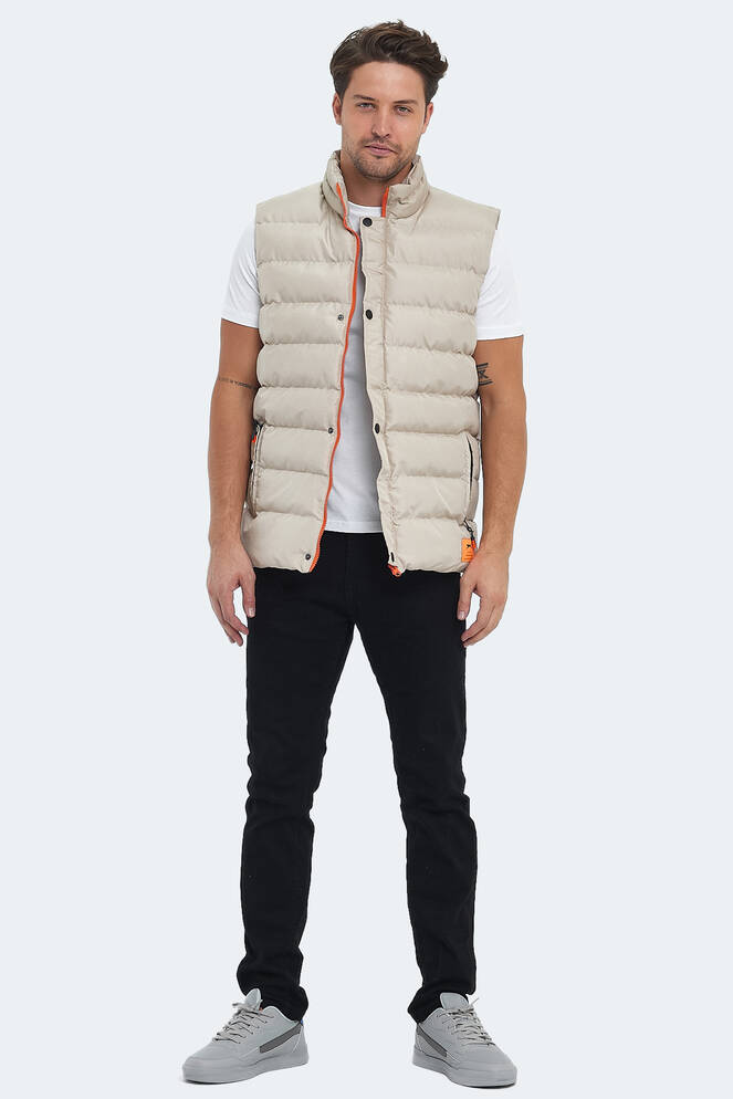 Slazenger HELEN Erkek Yelek Bej