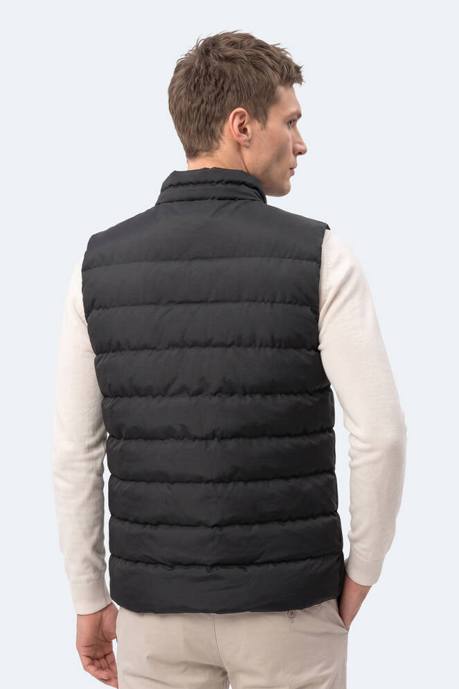 Slazenger HELEN Erkek Şişme Siyah Yelek