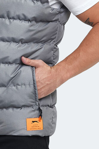 Slazenger HELEN Men's Vest Stone Gray - Thumbnail