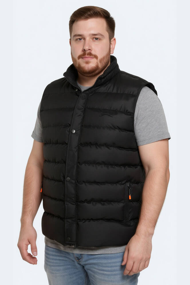 Slazenger HELEN Plus Size Men's Vest Black
