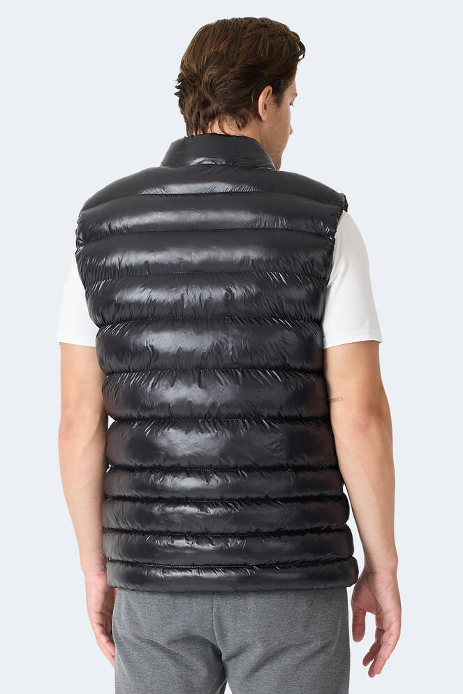 Slazenger HELIORA Erkek Şişme Siyah Yelek