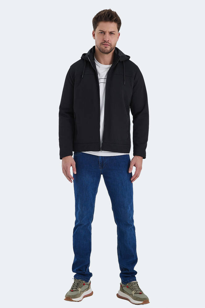 Slazenger HENDRIKKO Men's Coat & Jacket Black Slazenger HENDRIKKO Men's Coat & Jacket Black