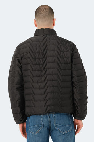 Slazenger HENK Erkek Palto & Ceket Siyah - Thumbnail