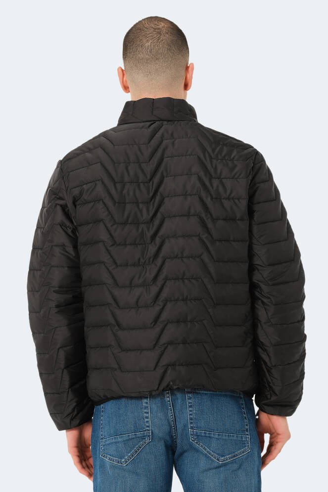 Slazenger HENK Erkek Palto & Ceket Siyah