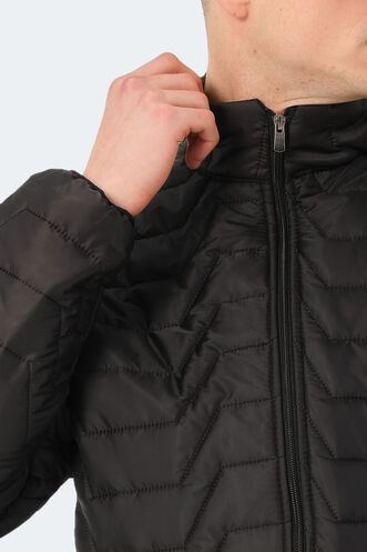 Slazenger HENK Erkek Palto & Ceket Siyah - Thumbnail