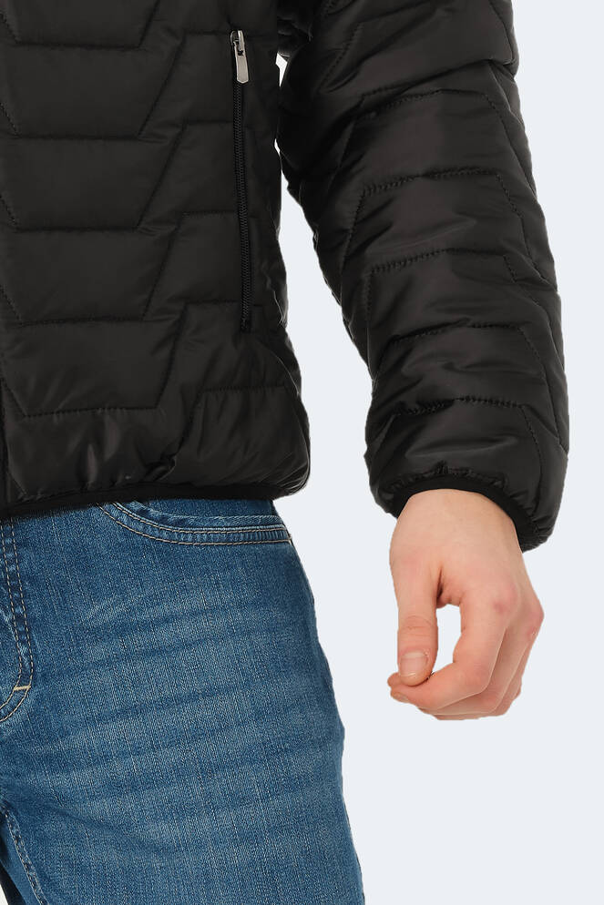 Slazenger HENK Erkek Palto & Ceket Siyah