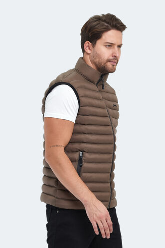 Slazenger HERA Erkek Yelek Bej - Thumbnail