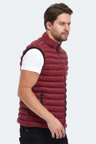 Slazenger HERA Erkek Yelek Bordo - Thumbnail