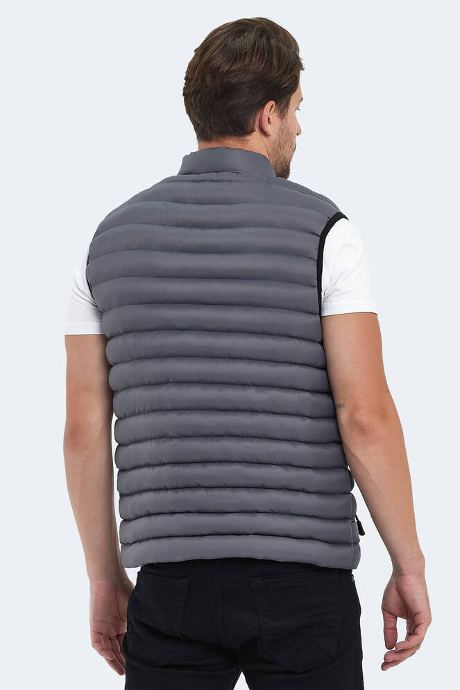 Slazenger HERA Erkek Yelek Taş Gri