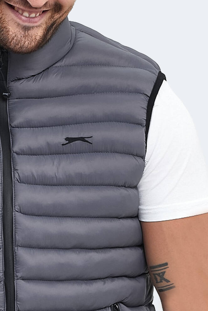 Slazenger HERA Erkek Yelek Taş Gri