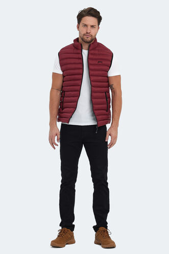 Slazenger HERA Men's Vest Burgundy - Thumbnail