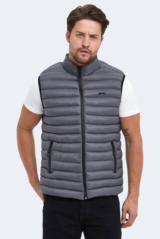 Slazenger HERA Men's Vest Stone Grey