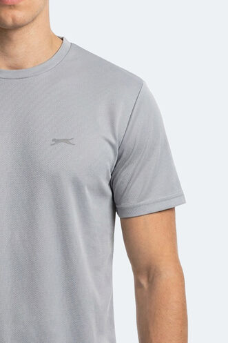 Slazenger HERRERA Erkek Gri Tişört - Thumbnail